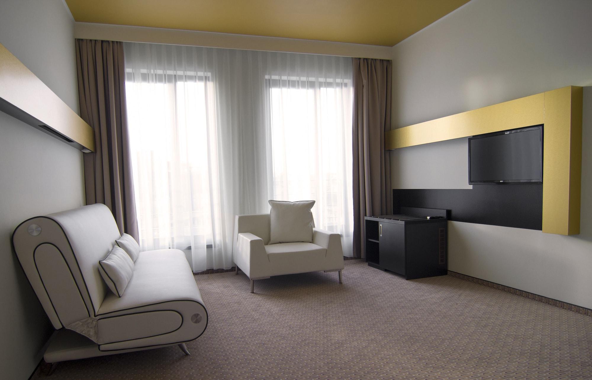 Grandior Hotel Praga Esterno foto A room at the hotel