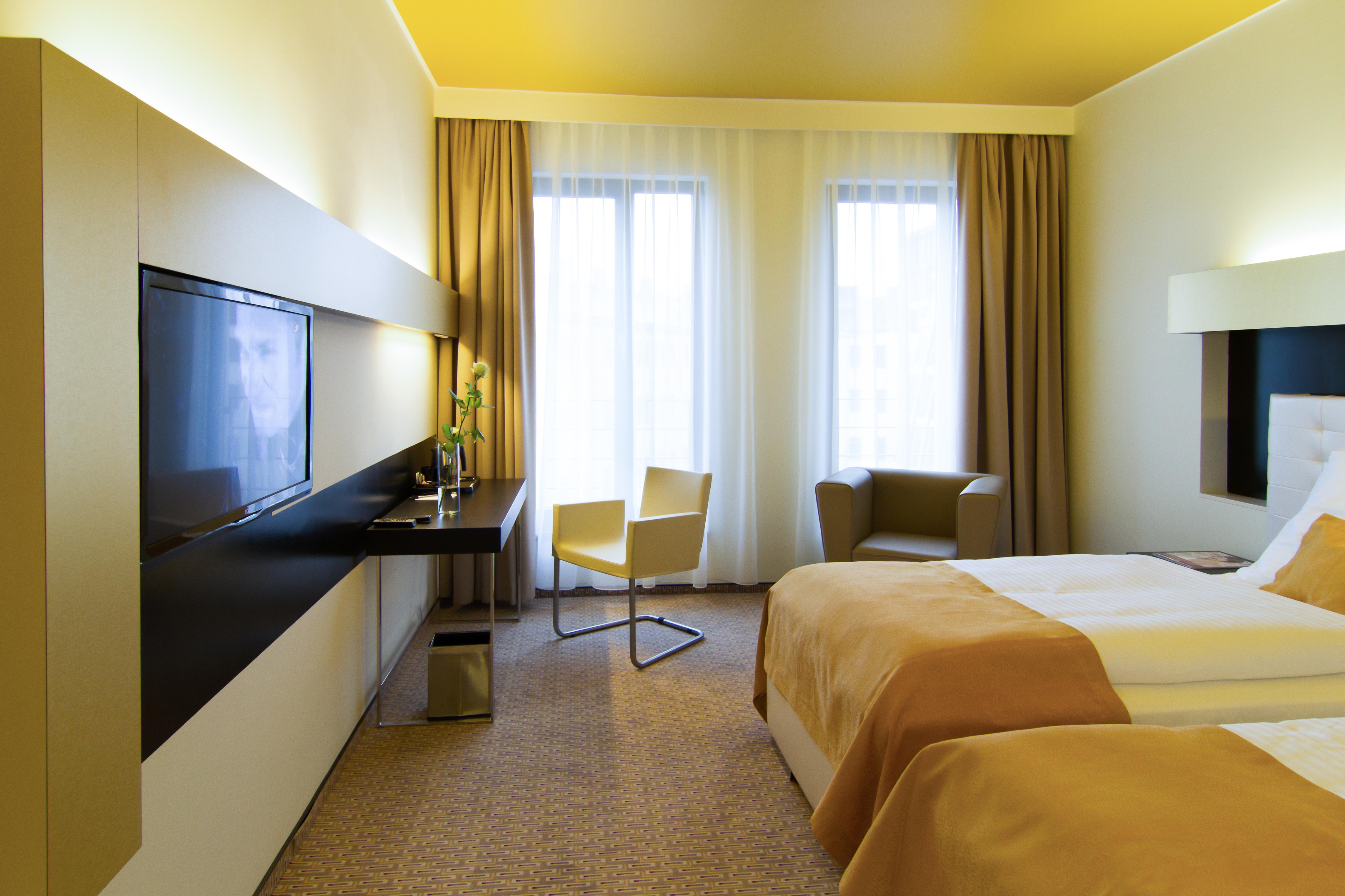 Grandior Hotel Praga Esterno foto A room at the hotel