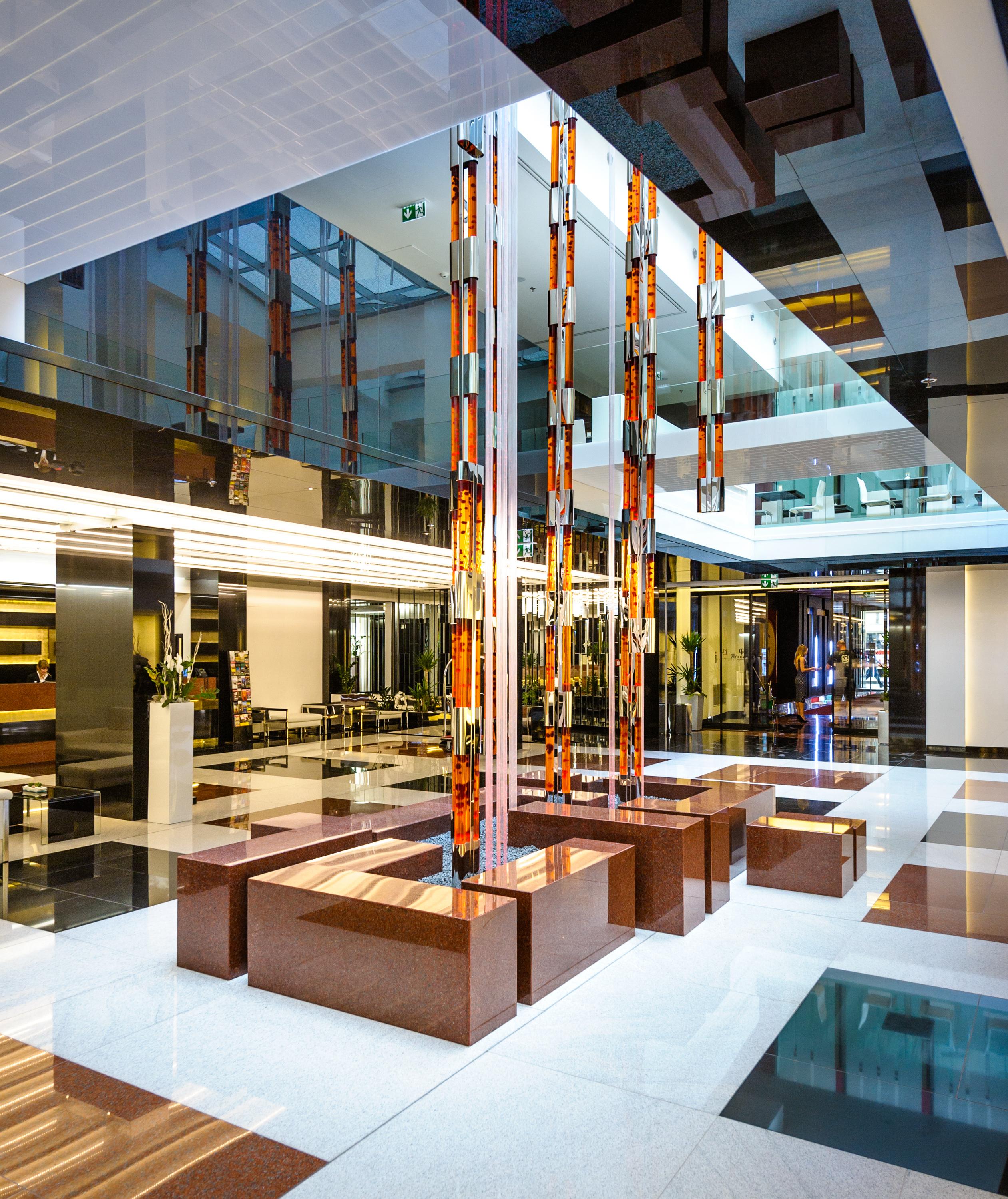 Grandior Hotel Praga Esterno foto The hotel's lobby