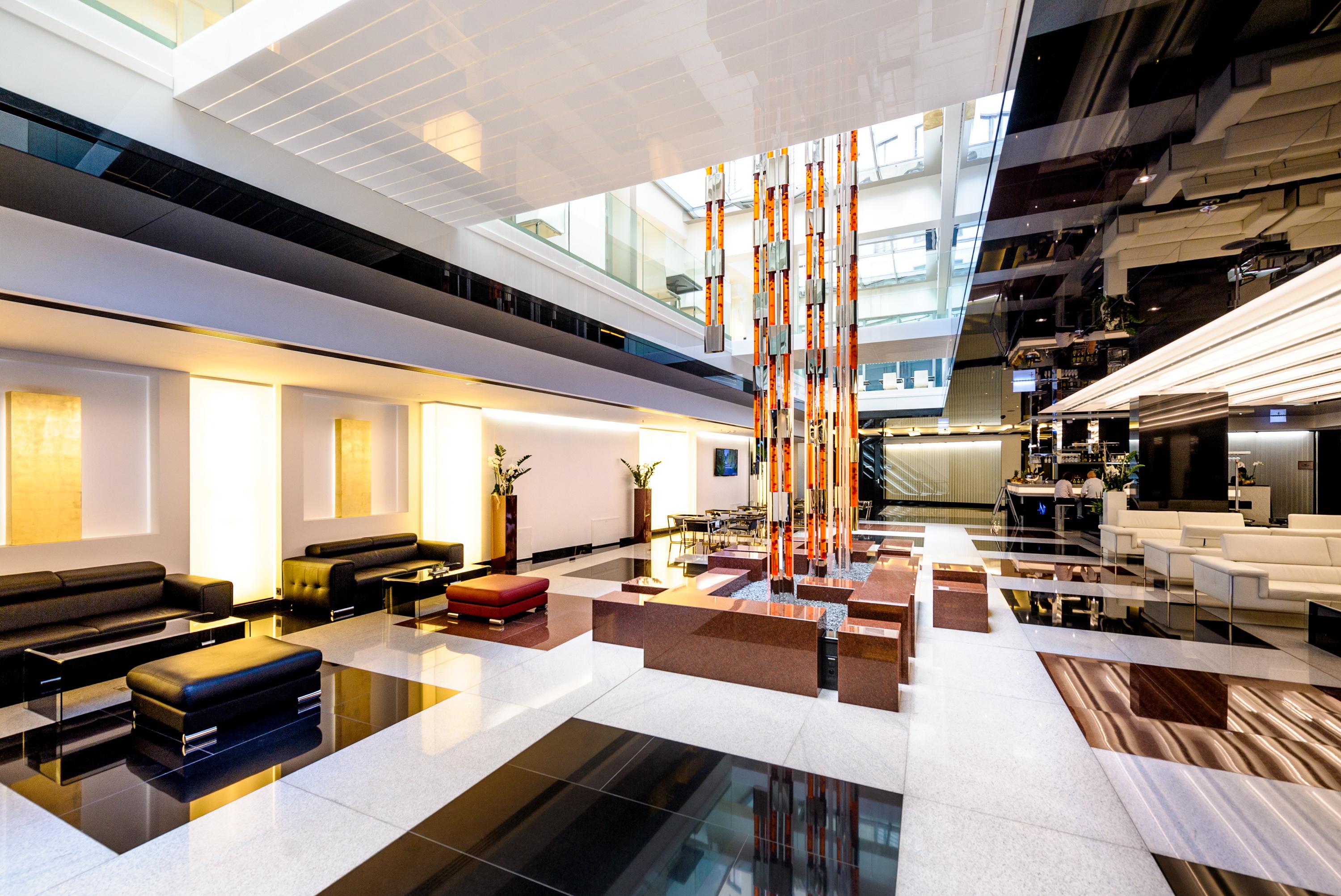 Grandior Hotel Praga Esterno foto The hotel's lobby