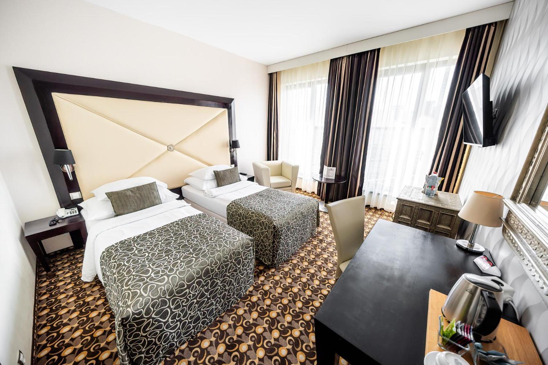 Grandior Hotel Praga Esterno foto A room at the hotel